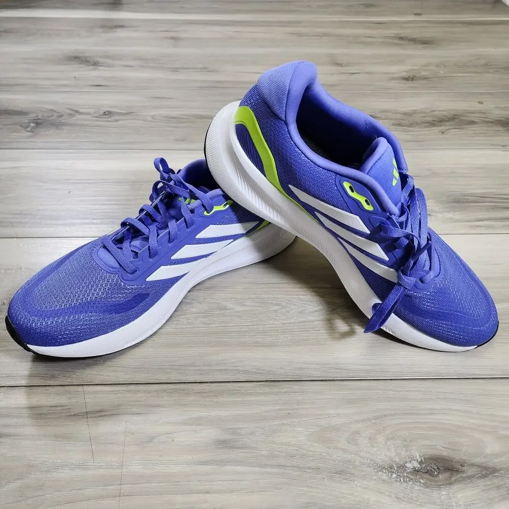 adidas Running Shoes Men's 10 Cobalt Blue Runfalcon 5 New